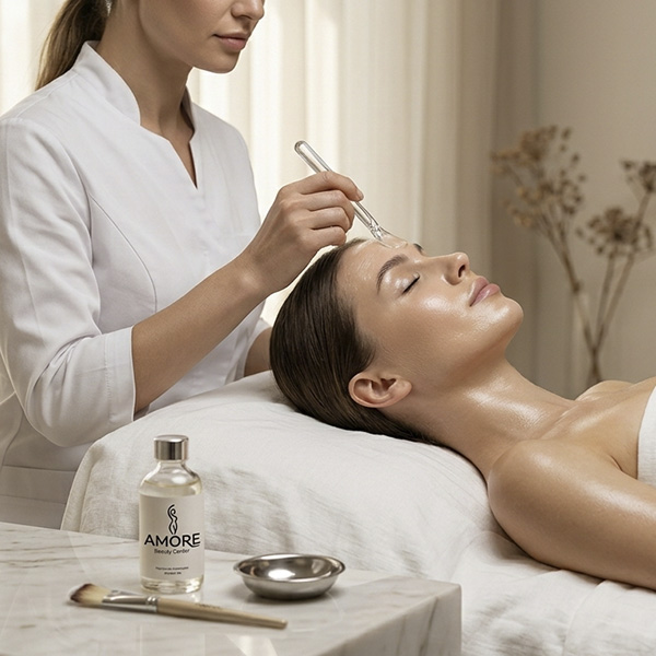 servicio facial glow & renewal